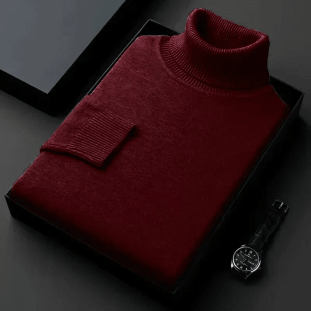 Alioth Cashmere Turtleneck - Luxoria