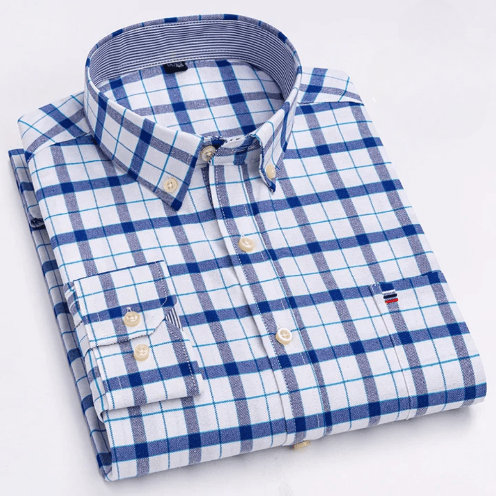 Casual Cotton Shirt - Luxoria