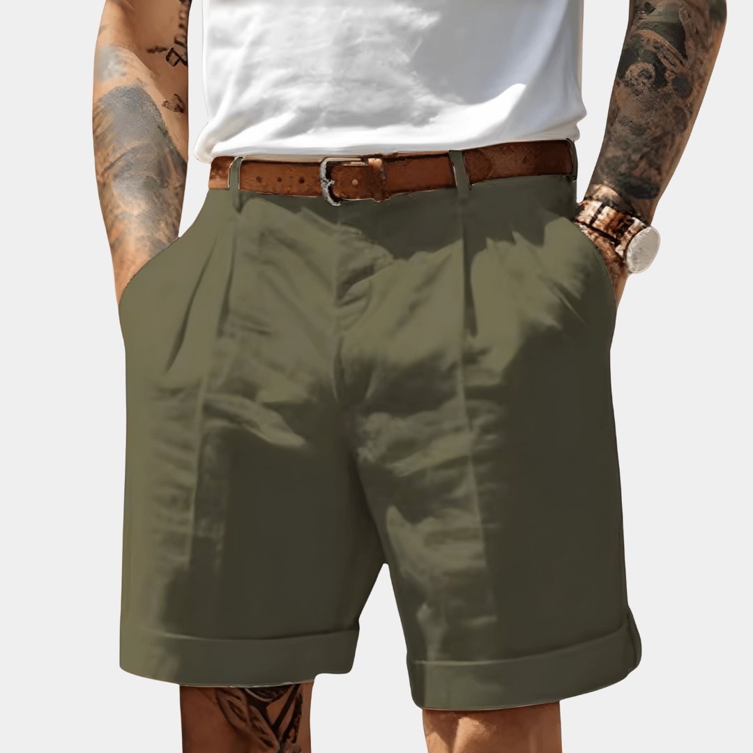 Casual Cotton Shorts - Luxoria