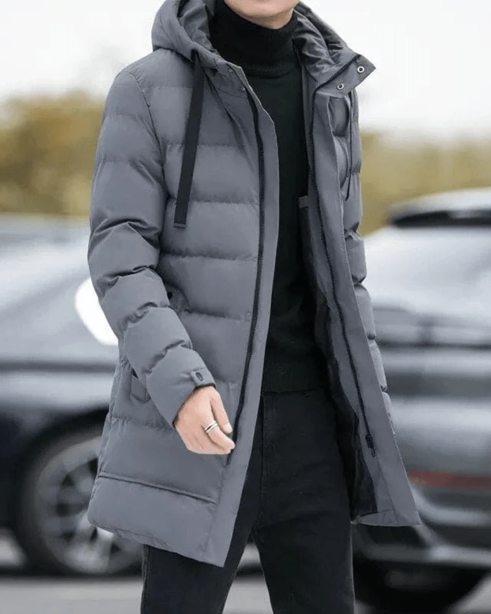 Gianluca Long Winter Jacket - Luxoria