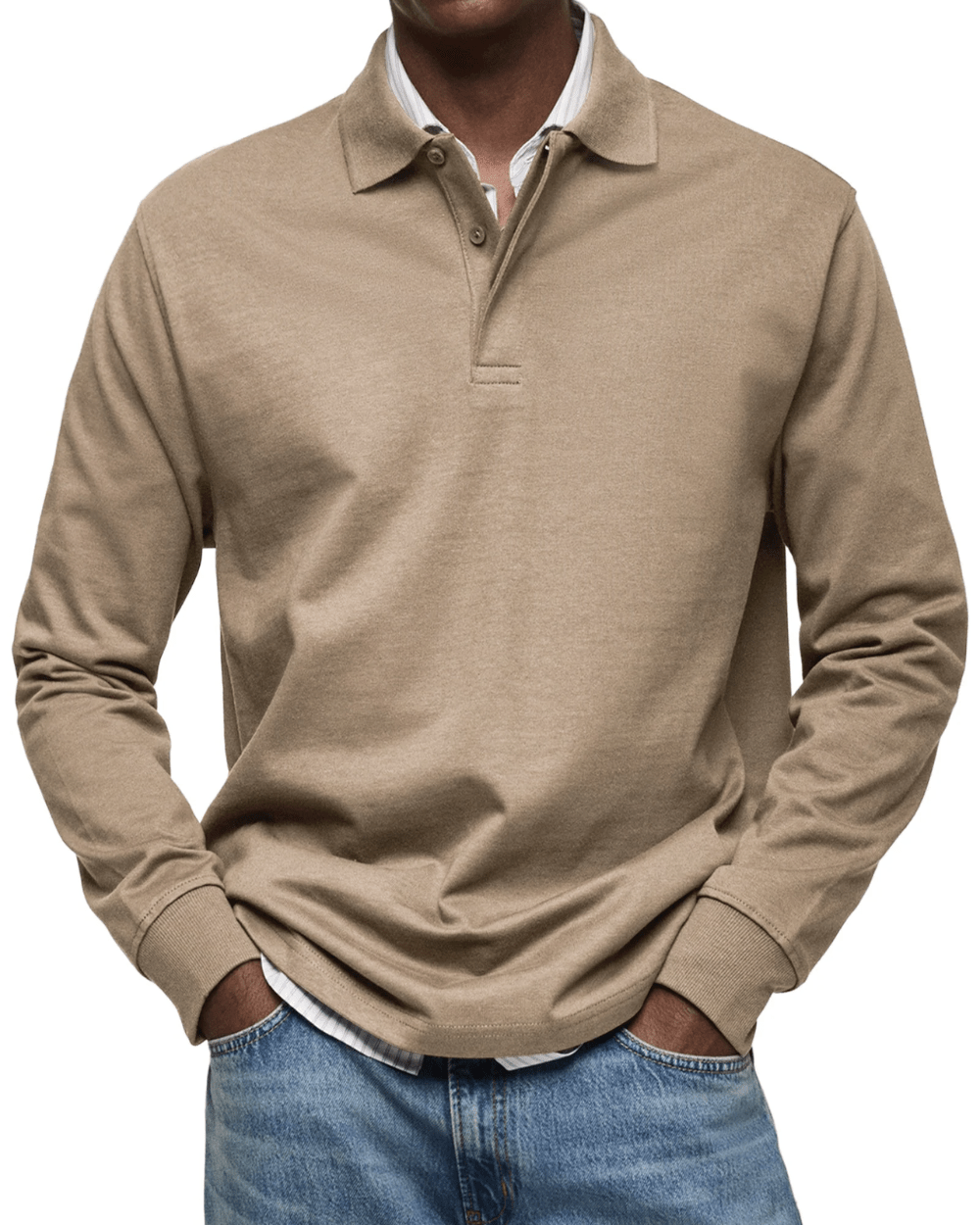 Casual Polo Sweater - Luxoria