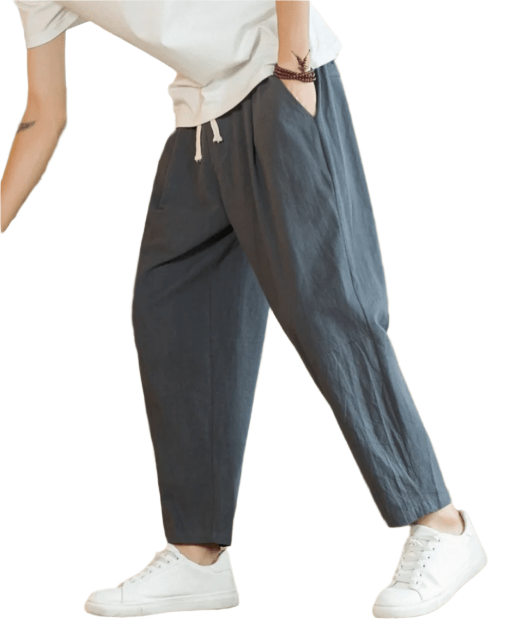 Rome Cotton Pantalon - Luxoria