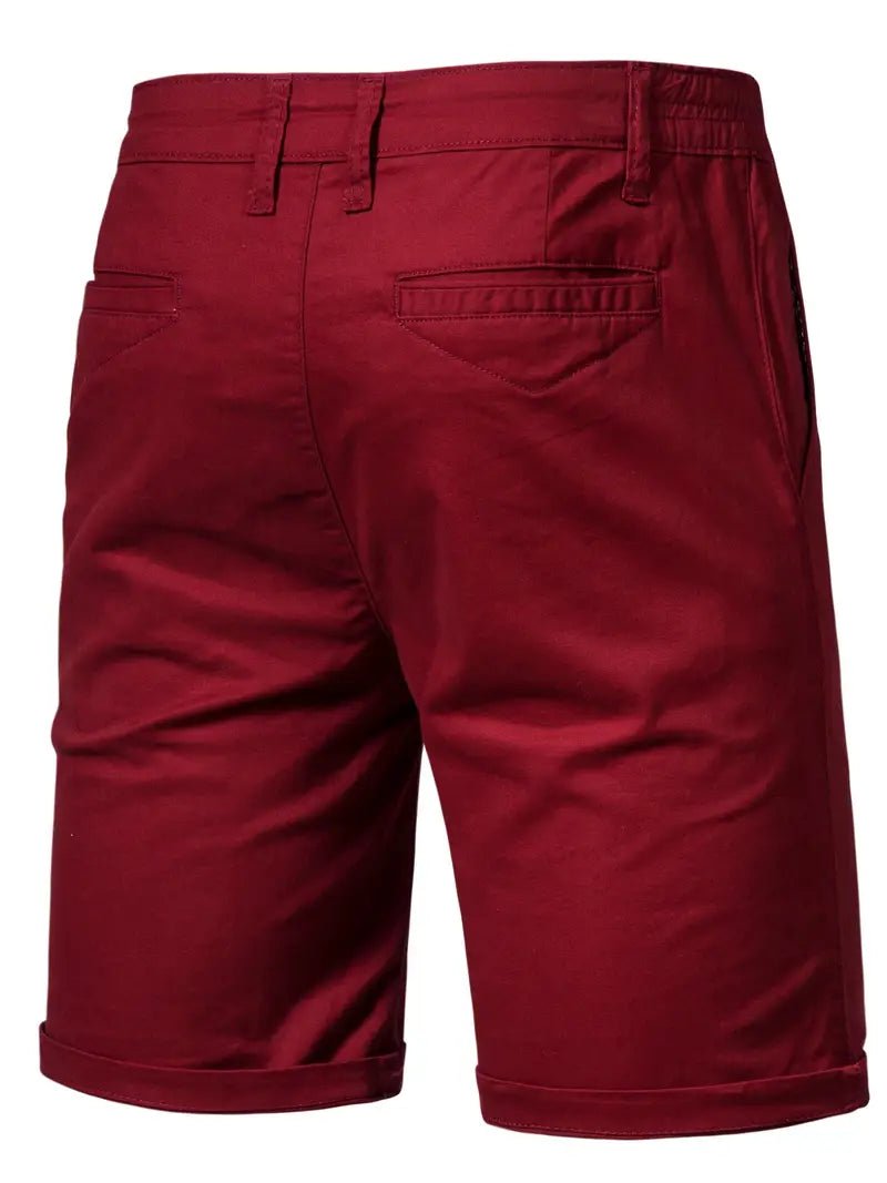 Elegant Cotton Shorts - Luxoria