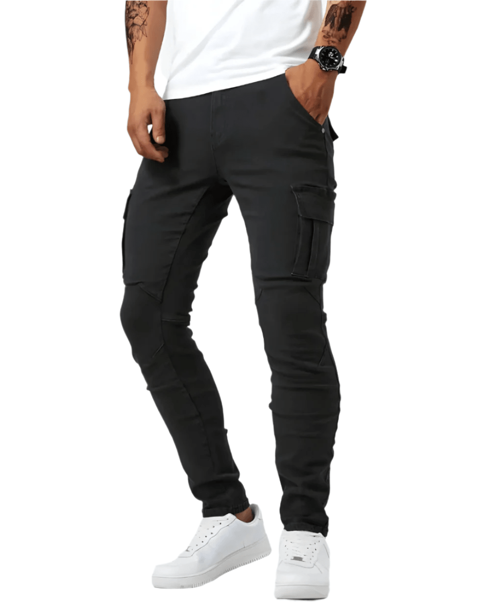 Marino Cargo Stretch Pants - Luxoria
