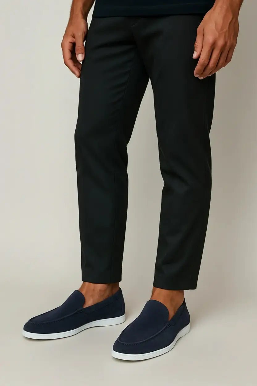 Elegant Suede Loafers - Luxoria