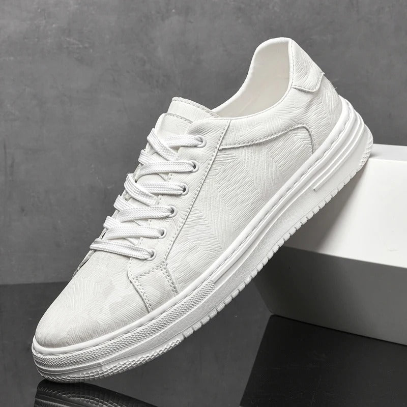 Athene Leather Sneakers - Luxoria