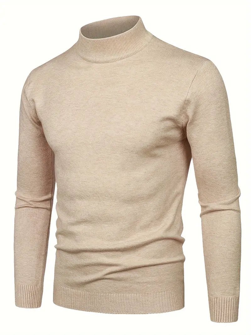 Elegant Turtleneck Sweater - Luxoria