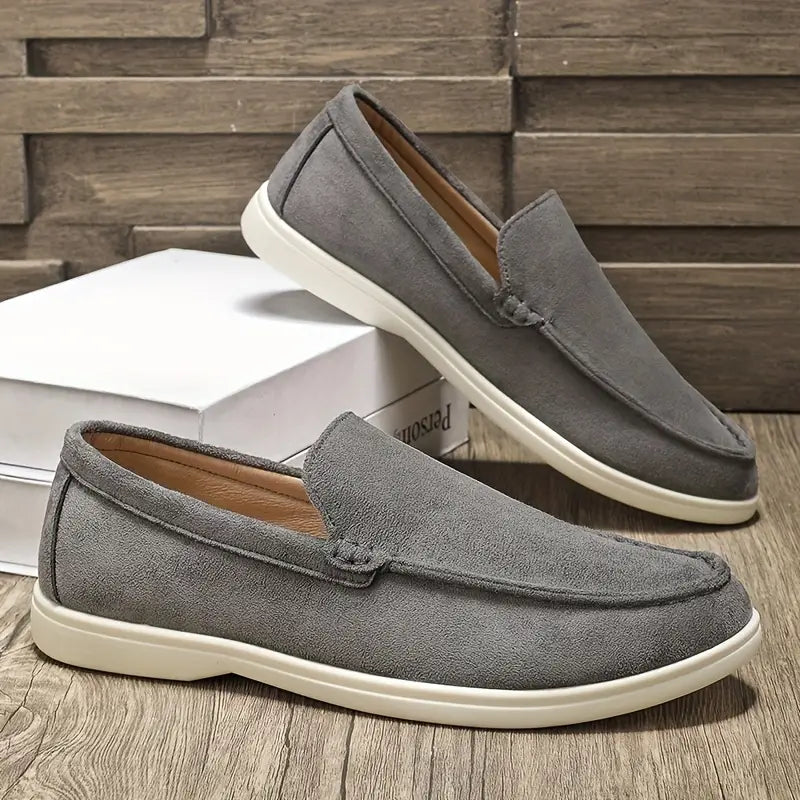 Elegant Leather Loafers - Luxoria