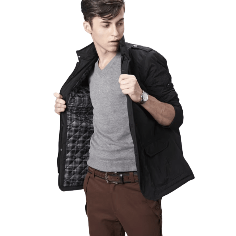 Elegant Windproof Jacket - Luxoria