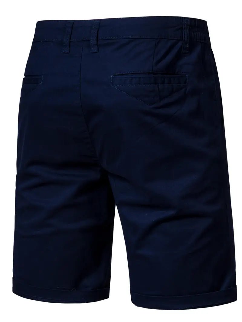 Elegant Cotton Shorts - Luxoria