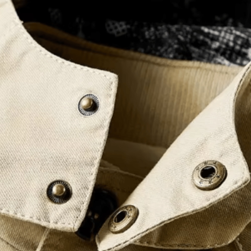 Elegant Multi - Pocket Jacket - Luxoria