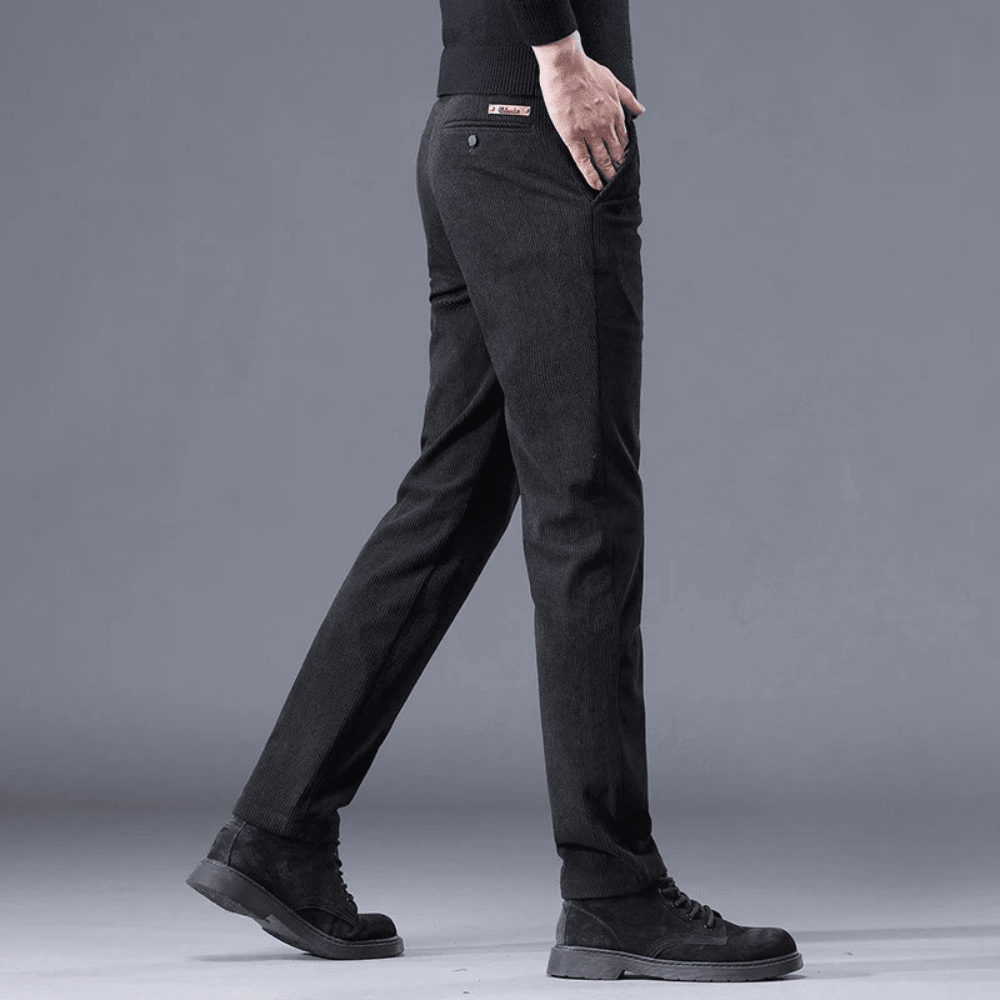 Elegant Corduroy Pants - Luxoria