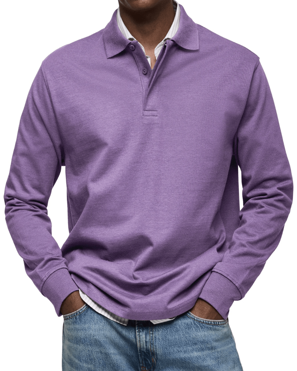Casual Polo Sweater - Luxoria