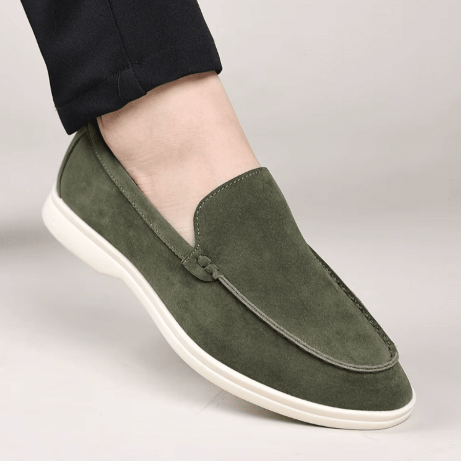 Classic Suede Loafers - Luxoria