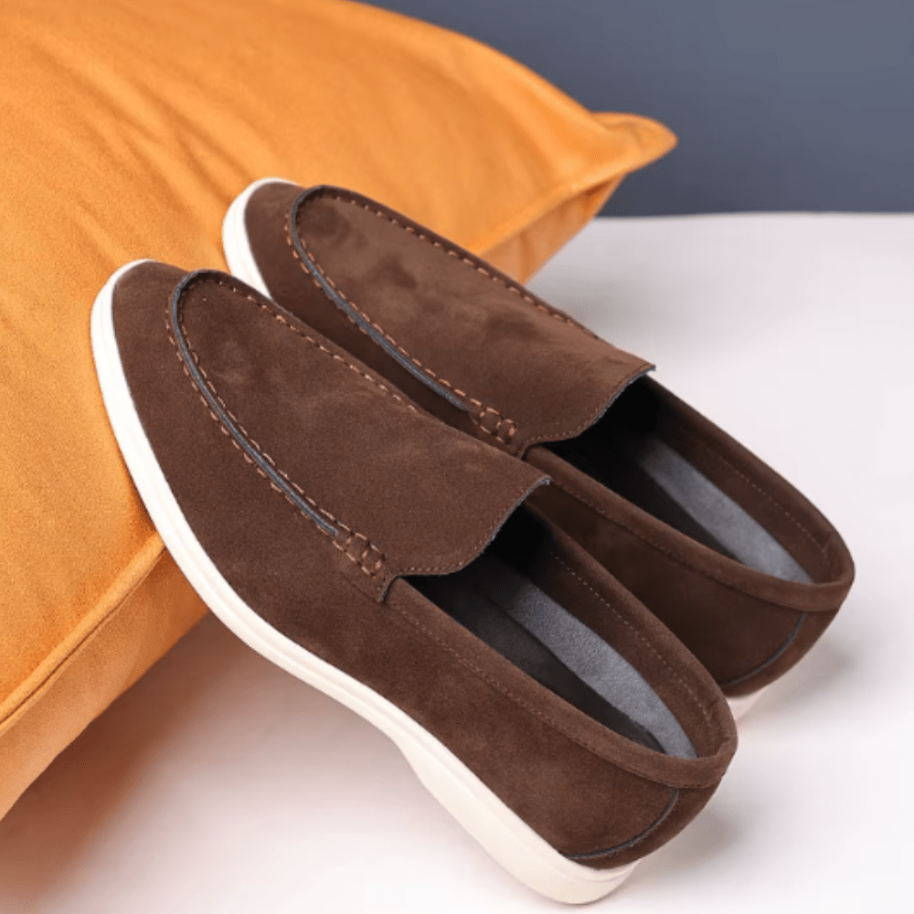 Classic Suede Loafers - Luxoria