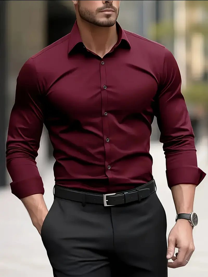 Elegant Men's Shirt - Luxoria