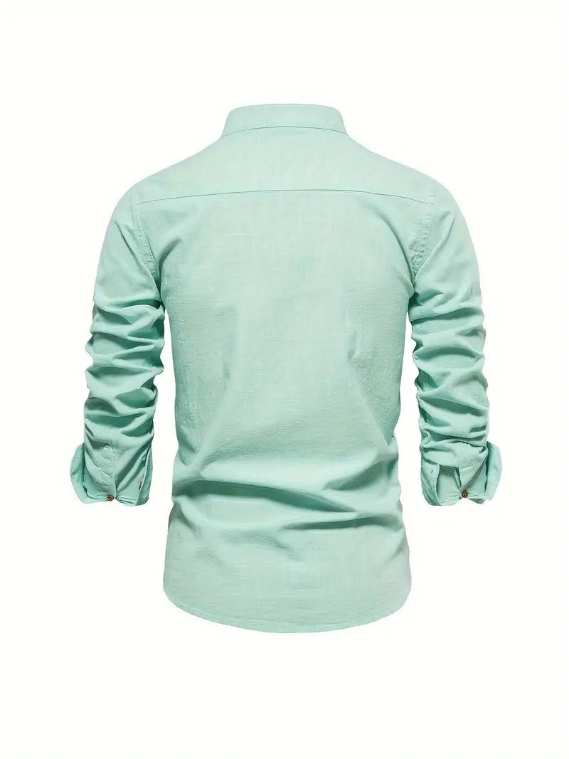 Elegant Breathable Men's Shirt - Luxoria