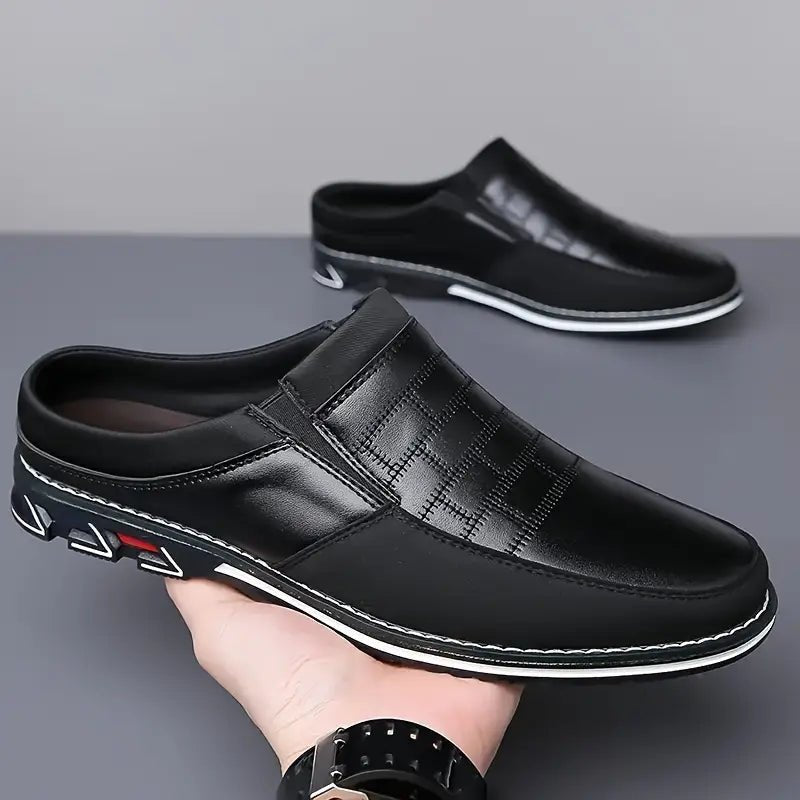 Leather Mules - Luxoria