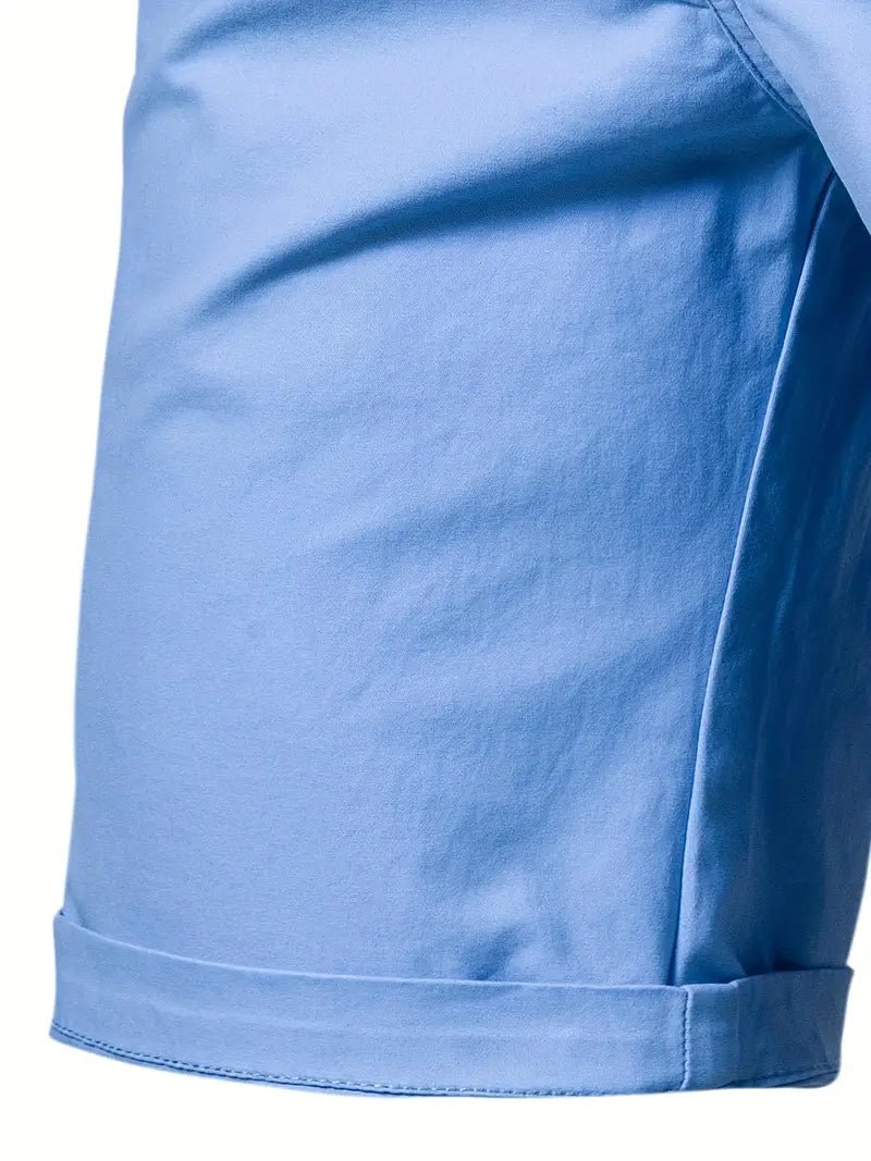 Elegant Cotton Shorts - Luxoria