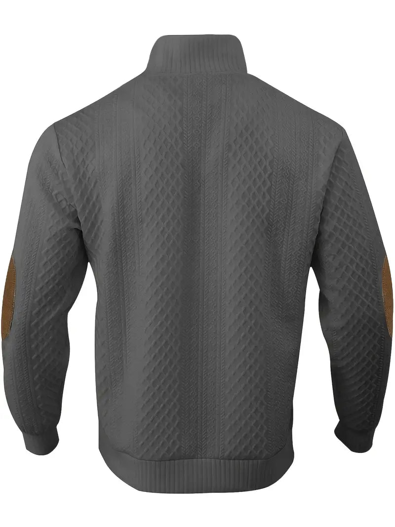 Elegant Button Sweater - Luxoria