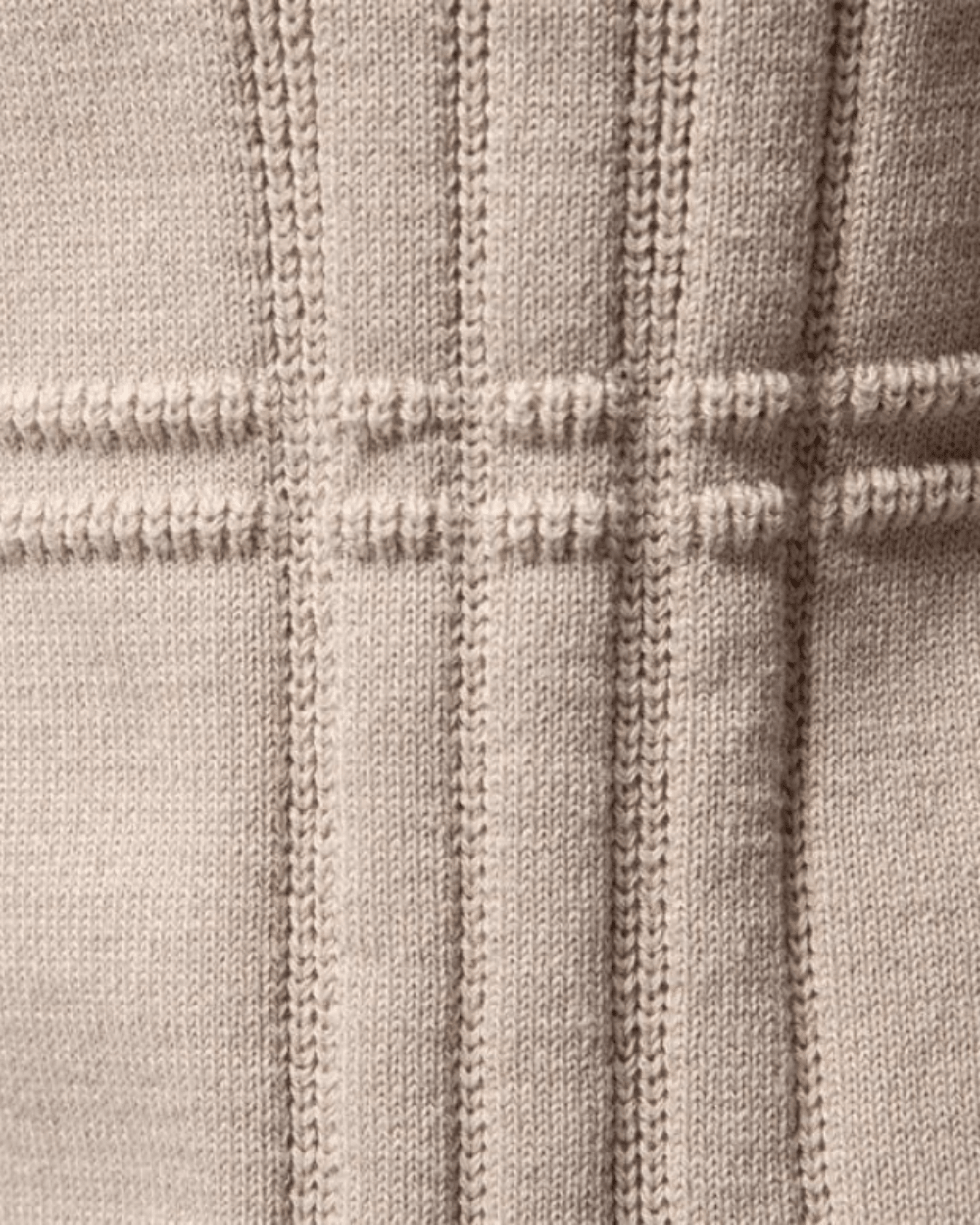 Men's Sweater With Checkered Design - Luxoria