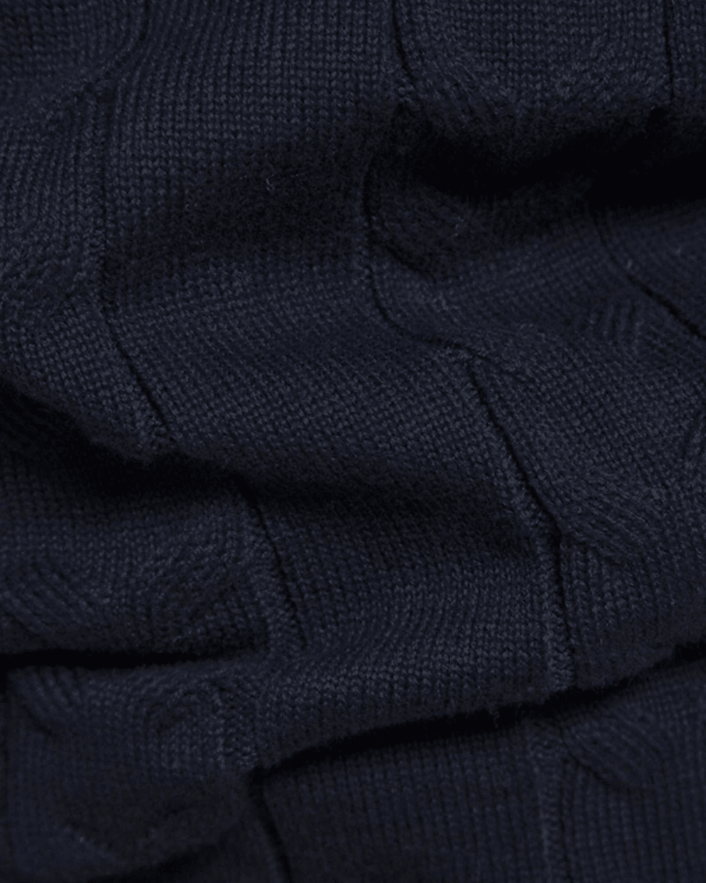 Frederico Cotton Zip Sweater with Pattern - Luxoria