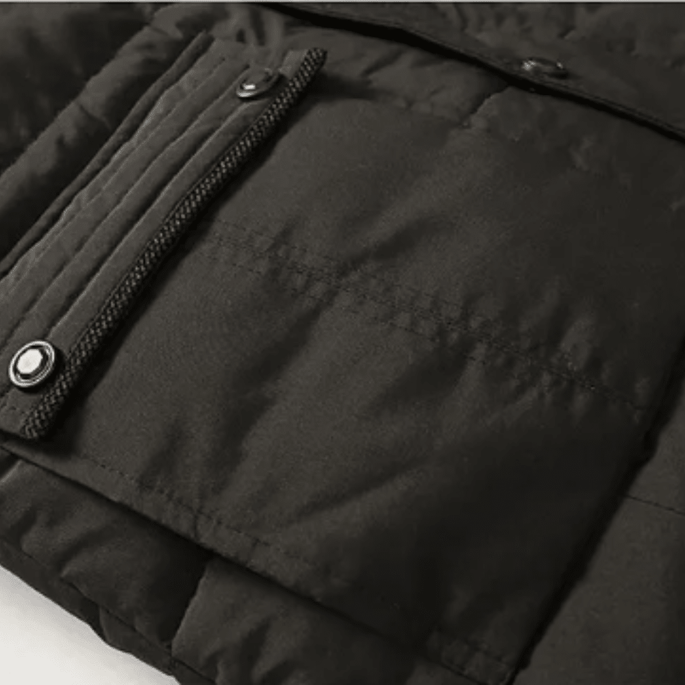 Elegant Padded Fleece Winter Jacket - Luxoria