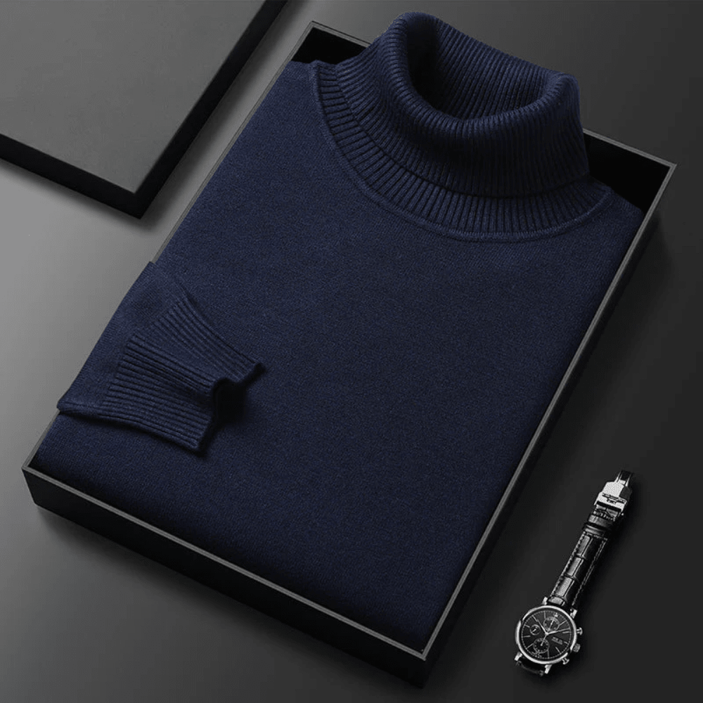 Alioth Cashmere Turtleneck - Luxoria