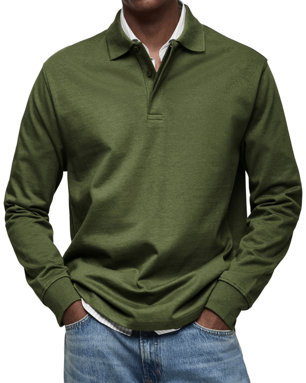 Casual Polo Sweater - Luxoria