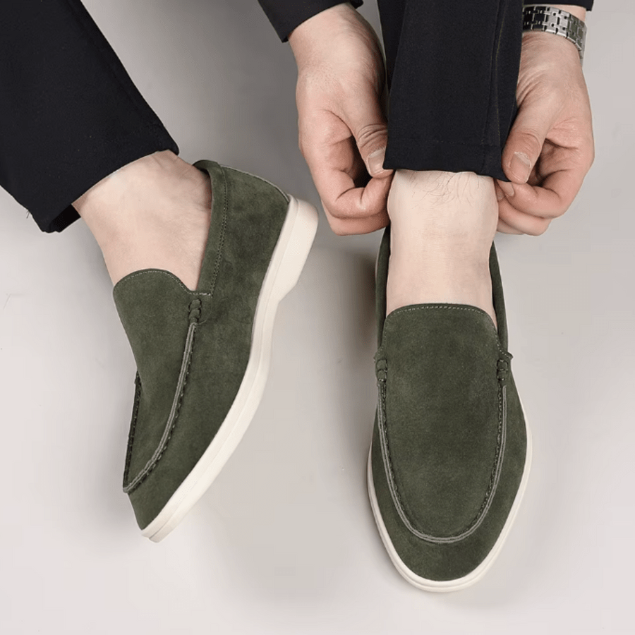 Classic Suede Loafers - Luxoria