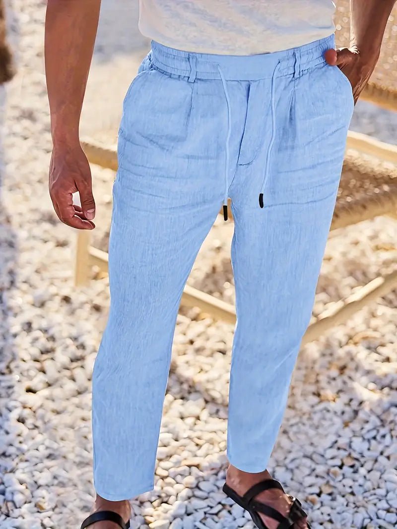 Elegant Linen Pants - Luxoria