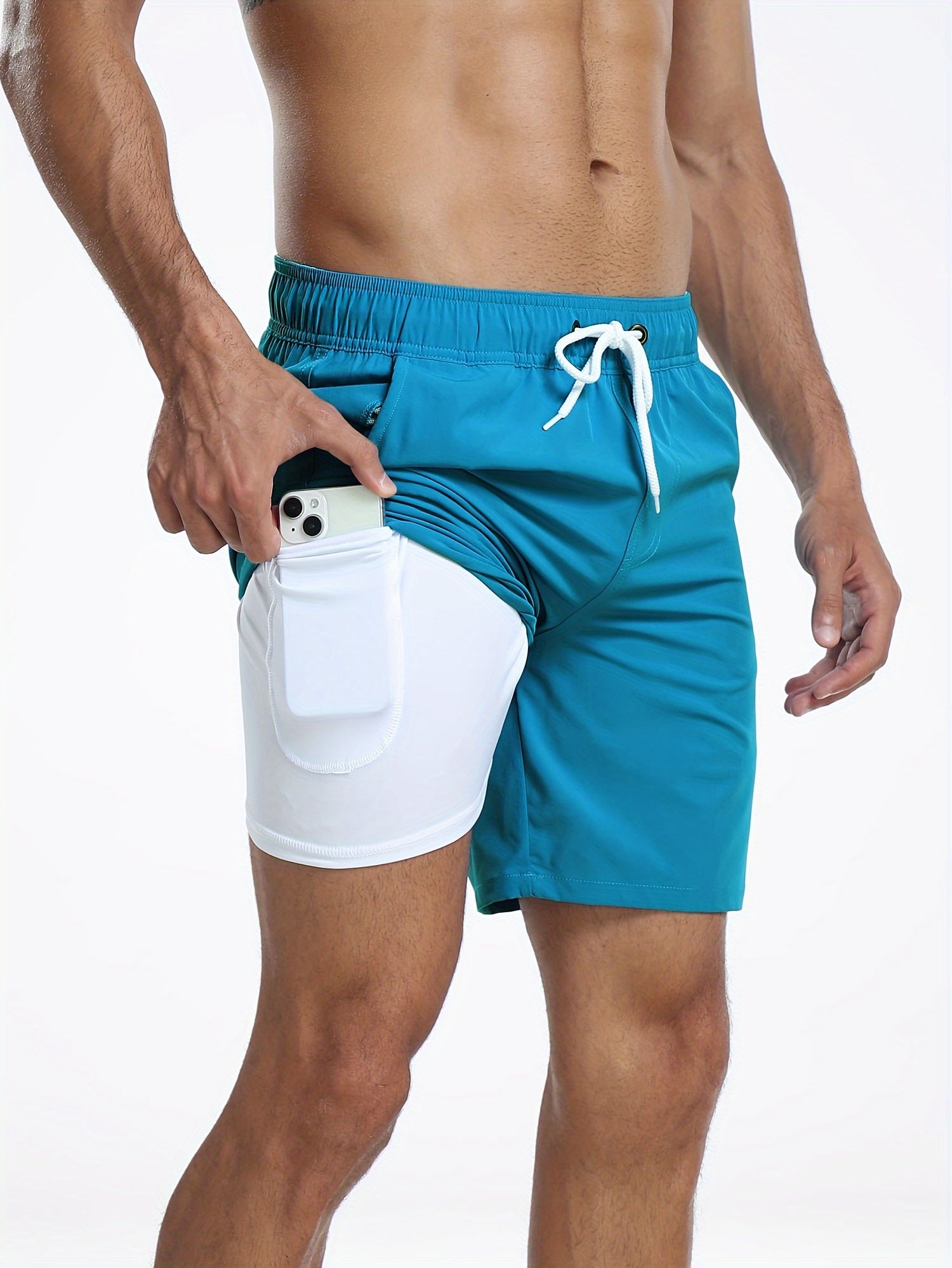 Swim Shorts with Pockets - Luxoria