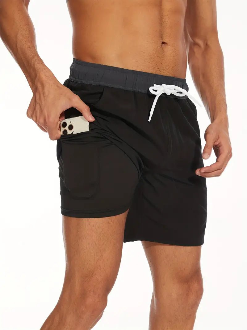 Swim Shorts with Pockets - Luxoria
