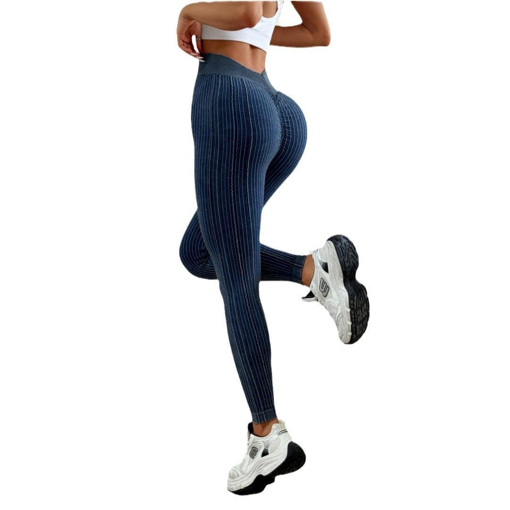 Luxe Thread High-Waist Butt-Lifting Leggings - Luxoria