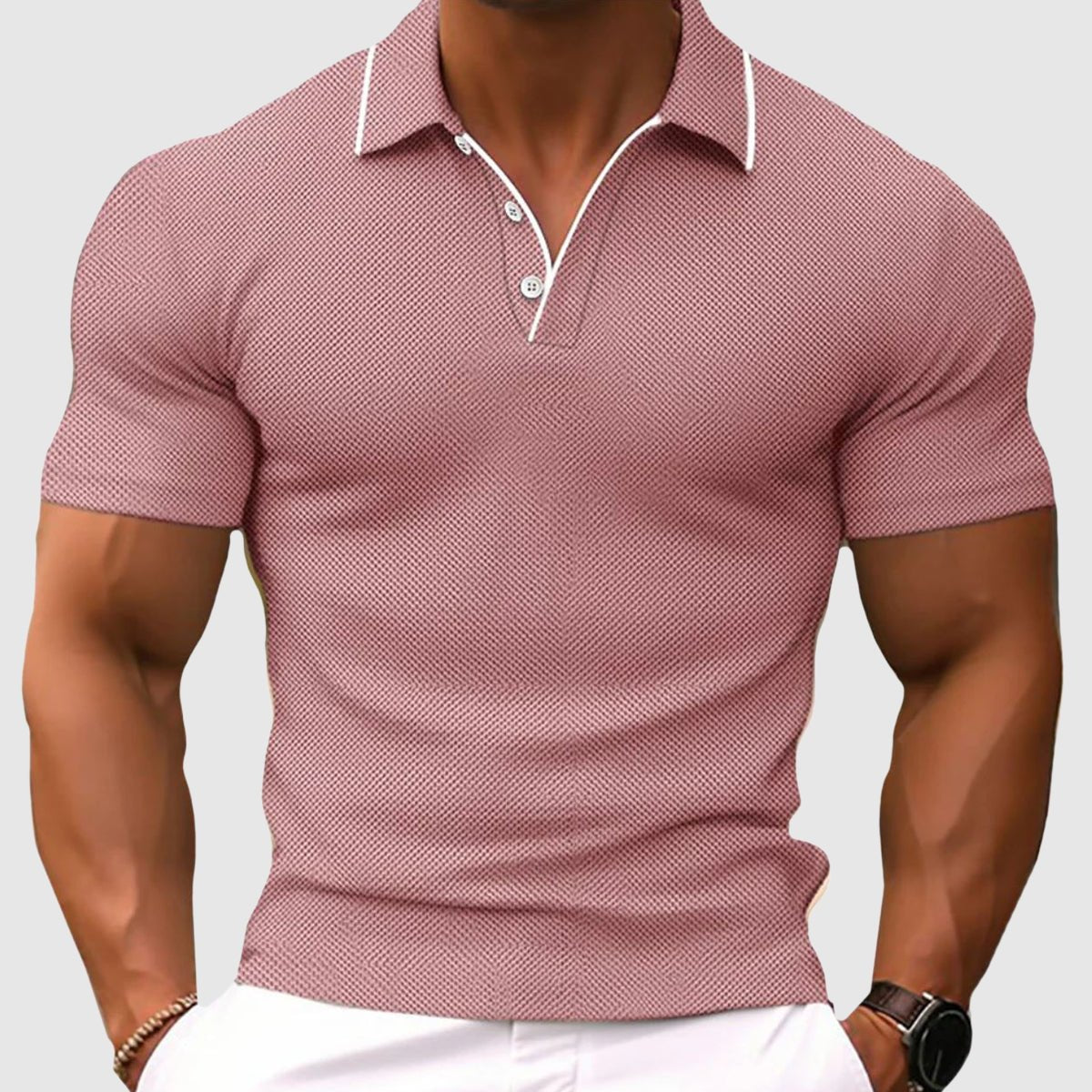 Slim Fit Polo Shirt - Luxoria