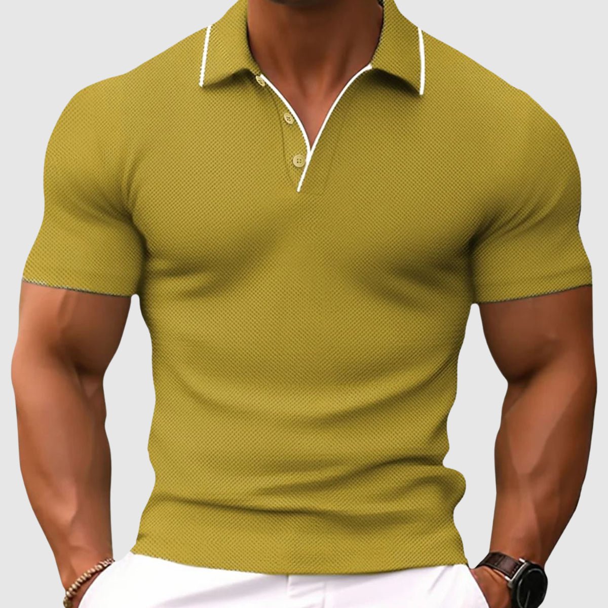 Slim Fit Polo Shirt - Luxoria