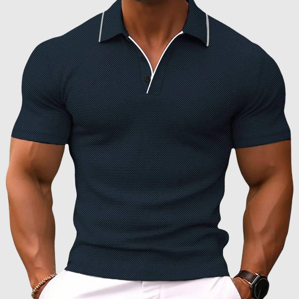 Slim Fit Polo Shirt - Luxoria