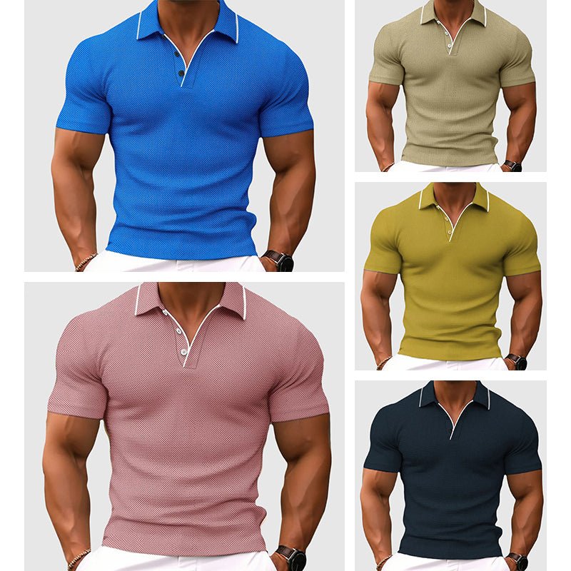 Slim Fit Polo Shirt - Luxoria