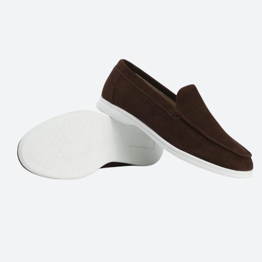 Elba Suede Loafers - Luxoria
