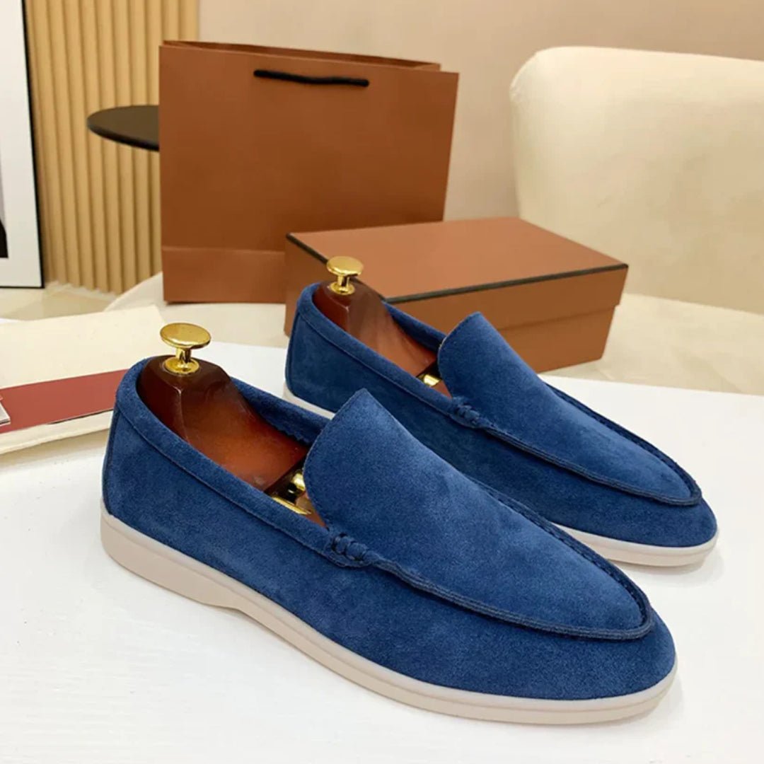 Classic Suede Loafers - Luxoria