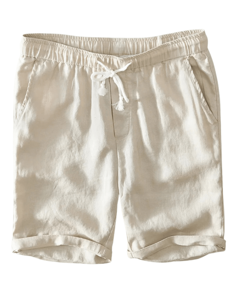Elegant Linen Shorts - Luxoria