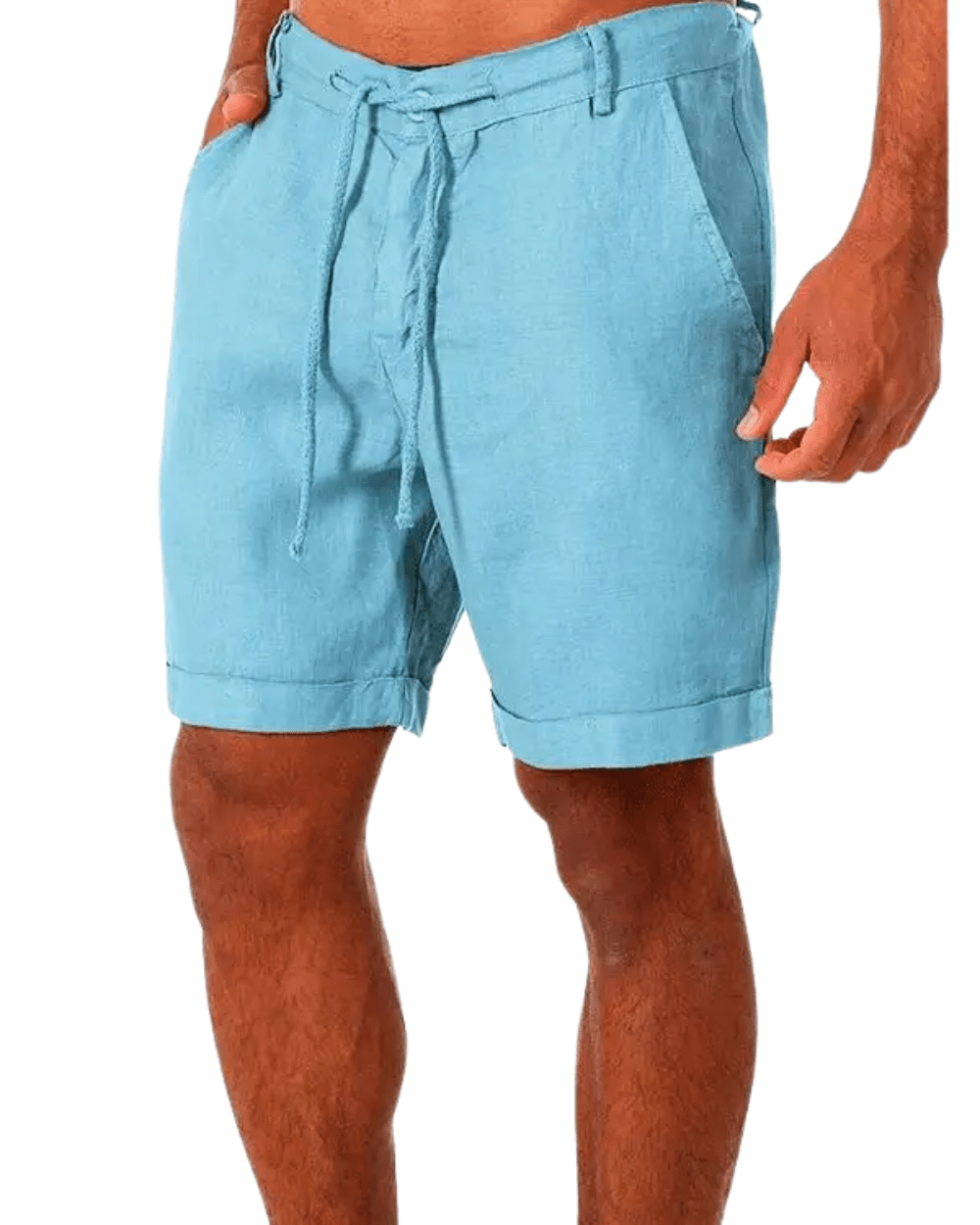 Casual Linen Shorts - Luxoria