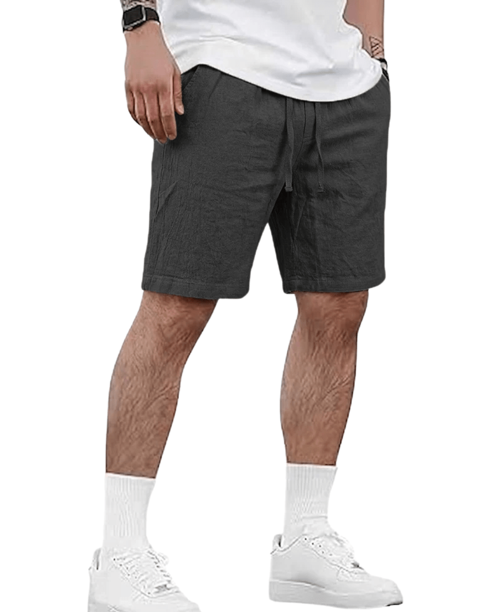 Linen Men's Shorts - Luxoria