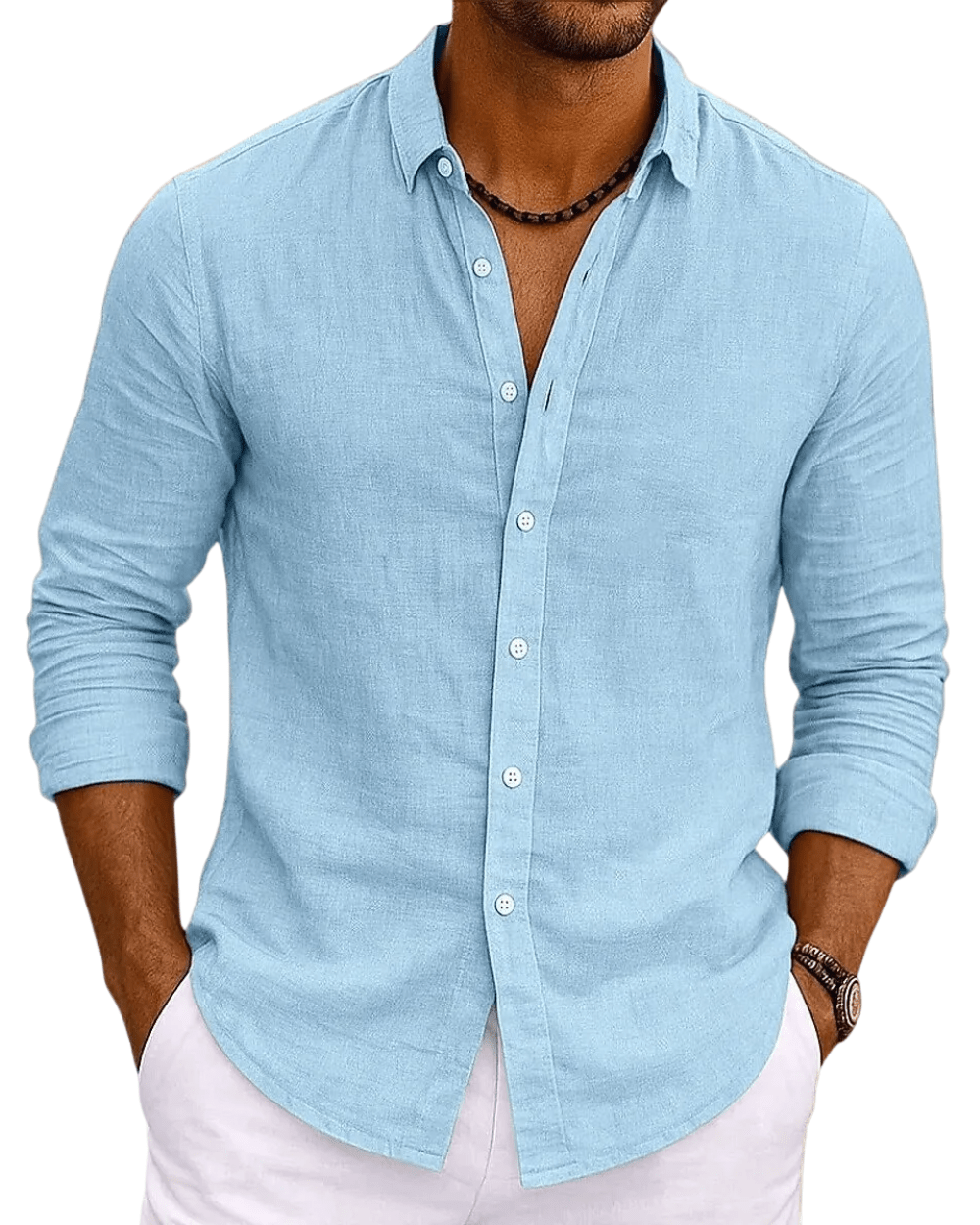 Elegant Cotton Shirt - Luxoria