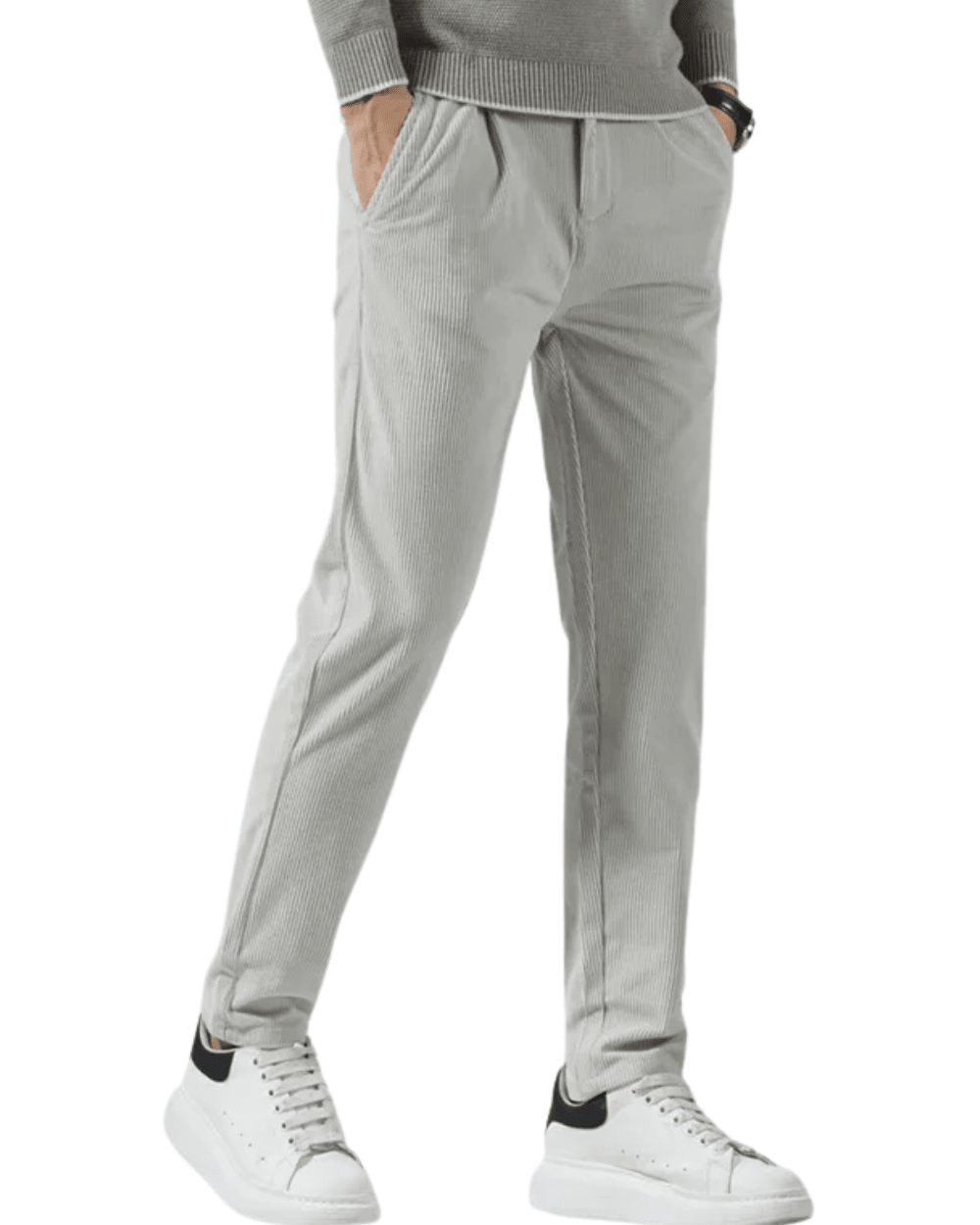 Casual Corduroy Pants - Luxoria