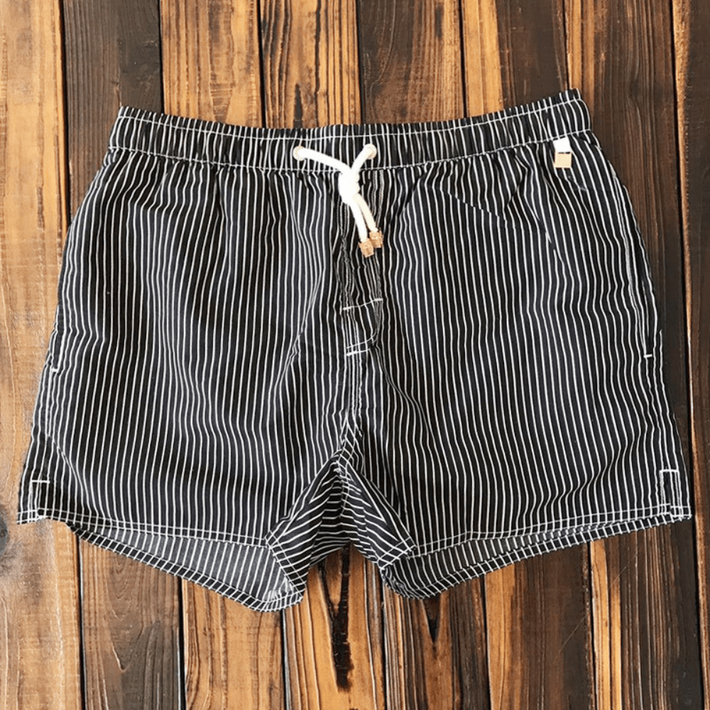 Retro Swim Shorts - Luxoria