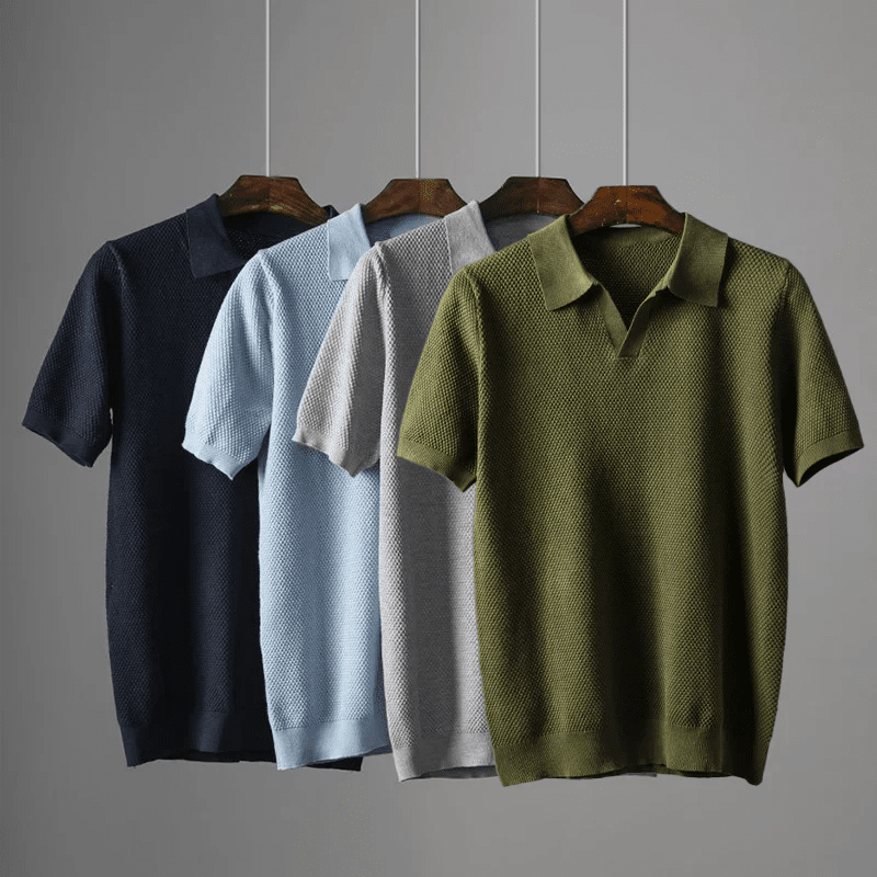 Milano Casual Polo Shirt - Luxoria