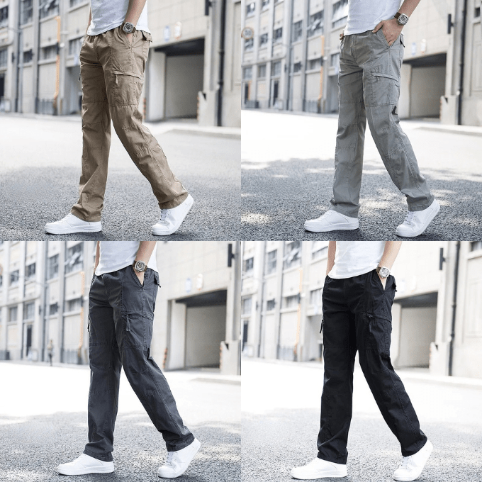 Casual Cargo Pants - Luxoria