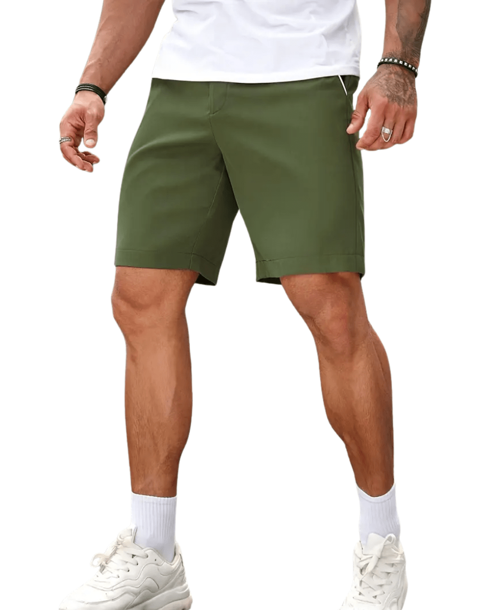 Chic Stretch Shorts - Luxoria
