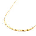18K YG J - 257 - 11YP BHMV 18" - Luxoria